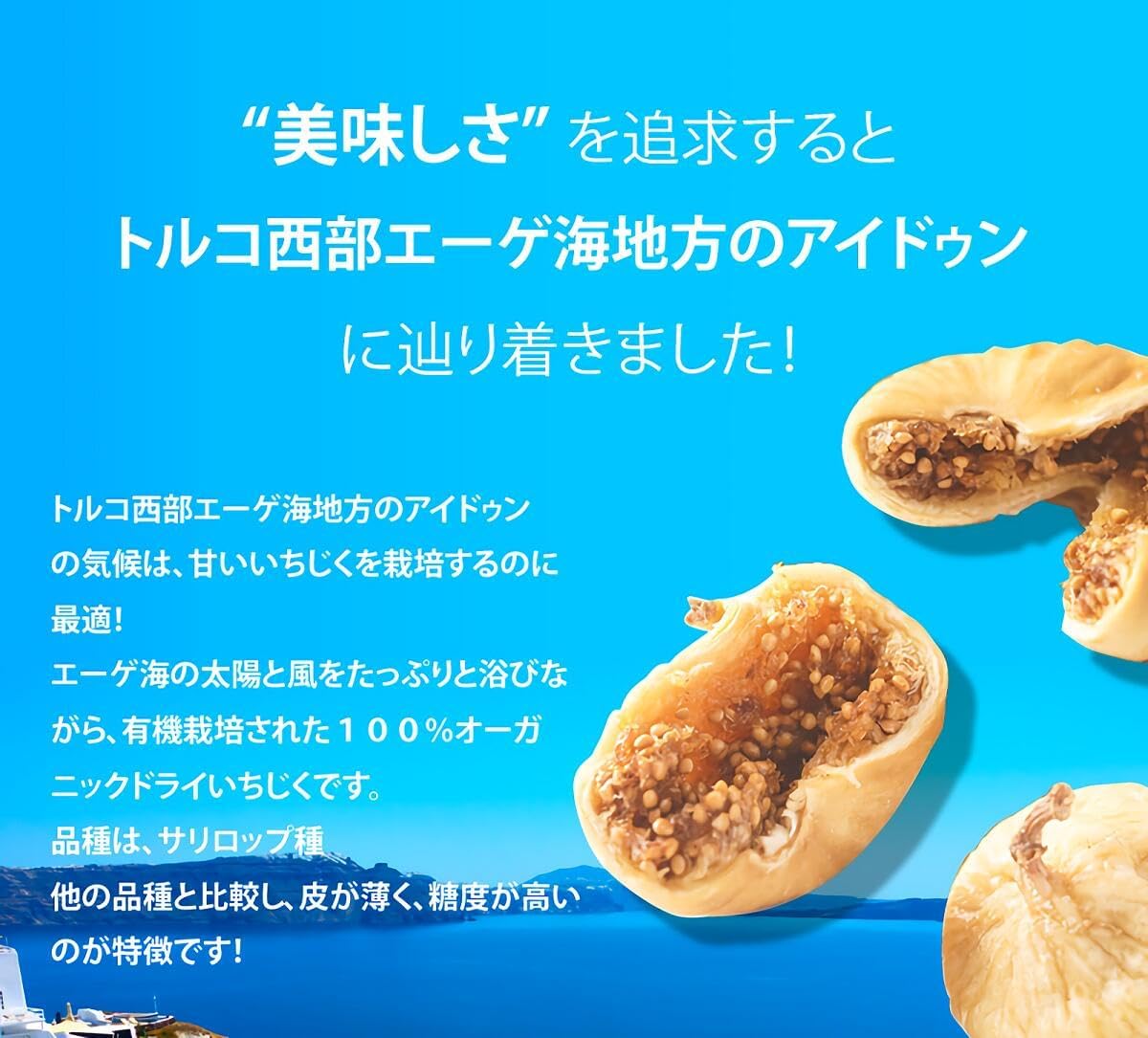 オーガニック ドライ いちじく 2k - サムネイル3